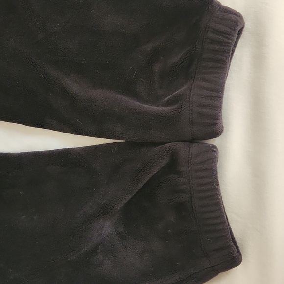 ATHLETA black velour crop pants wowmans size small - Picture 6 of 6